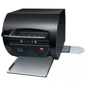 Torradeira de Esteira Hatco TQ32000H Toast Qwik Preta com 3 Aberturas e Controles Digitais 208V 4020W
