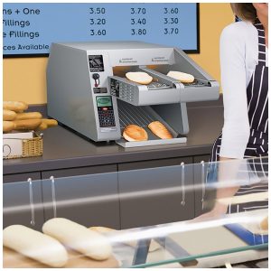 Torradeira de Esteira Dupla Hatco ITQ17502C Intelligent ToastQwik com Aberturas e Controles Digitais 208V