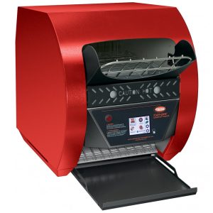 Torradeira de Esteira Hatco TQ3900H ToastQwik Vermelha com 3 Aberturas e Controles Digitais 208V 3020W