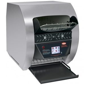 Torradeira de Esteira Hatco TQ3900H ToastQwik em Aço Inoxidável com 3 Aberturas e Controles Digitais 208V 3020W