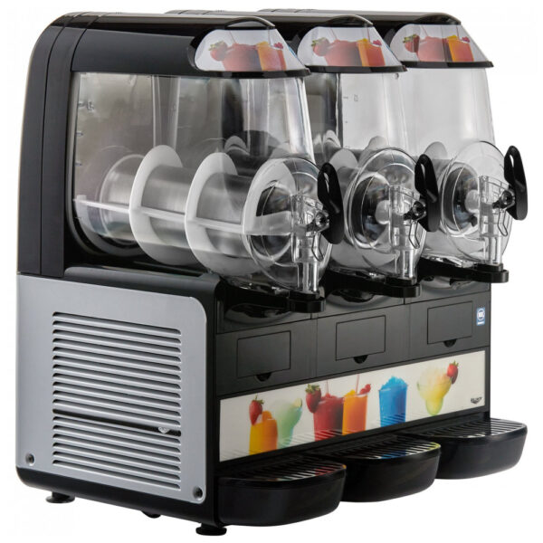 Máquina de Bebidas Congeladas Vollrath VCBF16837AF Triplo 9,8 Litros Autofill Pronta
