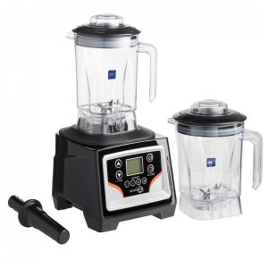 Liquidificador Industrial AvaMix BX1100E2J 355 cv com Controle Touchpad Temporizador Velocidade Ajustável e 2 Recipientes de 14 Litros em Tritan