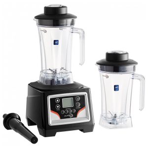 Liquidificador Industrial AvaMix BX2100E2J 355 cv com Controle Touchpad Timer Velocidade Ajustável e 2 Recipientes de 189 Litros de Tritan 120V