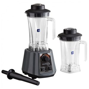 Liquidificador Industrial AvaMix BL2VS2J de 203 cv com Controle de Alternância Velocidade Variável e 2 Recipientes de 189 Litros Tritan 110V