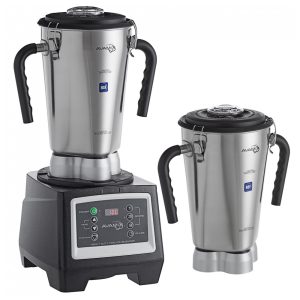 Liquidificador Industrial de Alimentos em Aço Inoxidável de 378 Litros AvaMix BX1GRGT2J com Temporizador e 2 Recipientes