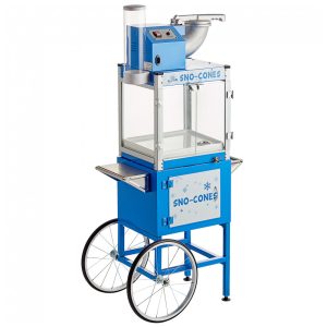 Máquina de Raspadinha Carnival King Royalty Series SCM350R com Armário Reforçado Dispensador de Copos e Carrinho