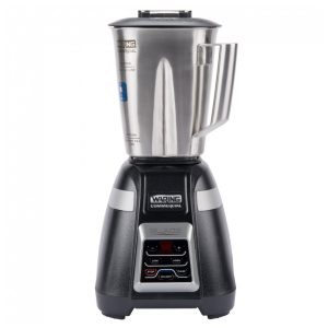 Liquidificador Waring BB340S Blade com Jarra de Aço Inoxidável de 142 Litros Controles Eletrônicos e Temporizador 110V