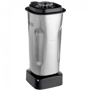 Hamilton Beach Rio - Recipiente de Aço Inoxidável 950ml com Lâmina e Tampa para Liquidificadores Selecionados