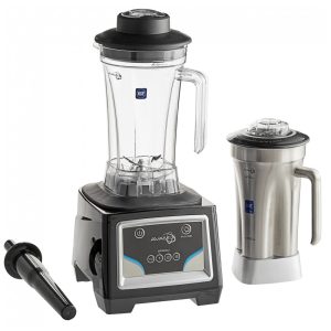 Liquidificador Industrial AvaMix BX2100KS 355 cv com Controle de Teclado Jarra de Aço Inoxidável de 189 Litros e Jarra de Plástico Tritan