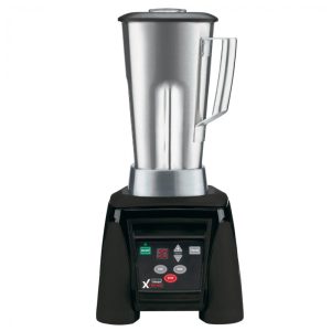 Liquidificador Industrial Waring MX1100XTS Xtreme 3 de 12 hp com Teclado Eletrônico e Recipiente de Aço Inoxidável de 189 litros 110V