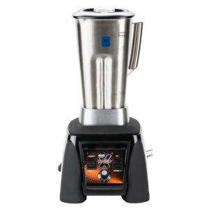 Liquidificador Industrial Waring MX1200XTS XPrep 35 hp com Controle de Velocidade Ajustável e Jarra de Aço Inoxidável de 189 Litros 110V