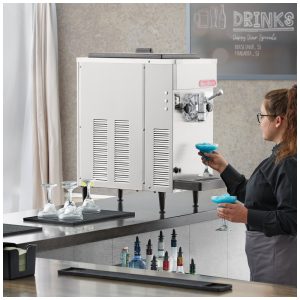 Máquina de Coquetel Congelado SaniServ 707 1893 litros Refrigerada a Ar 208230V 1 Fase