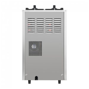 Máquina de Bebida Congelada de Aço Inoxidável Spaceman 6695C 2 Bowls para Granita e Slushy de Bancada 208-230V