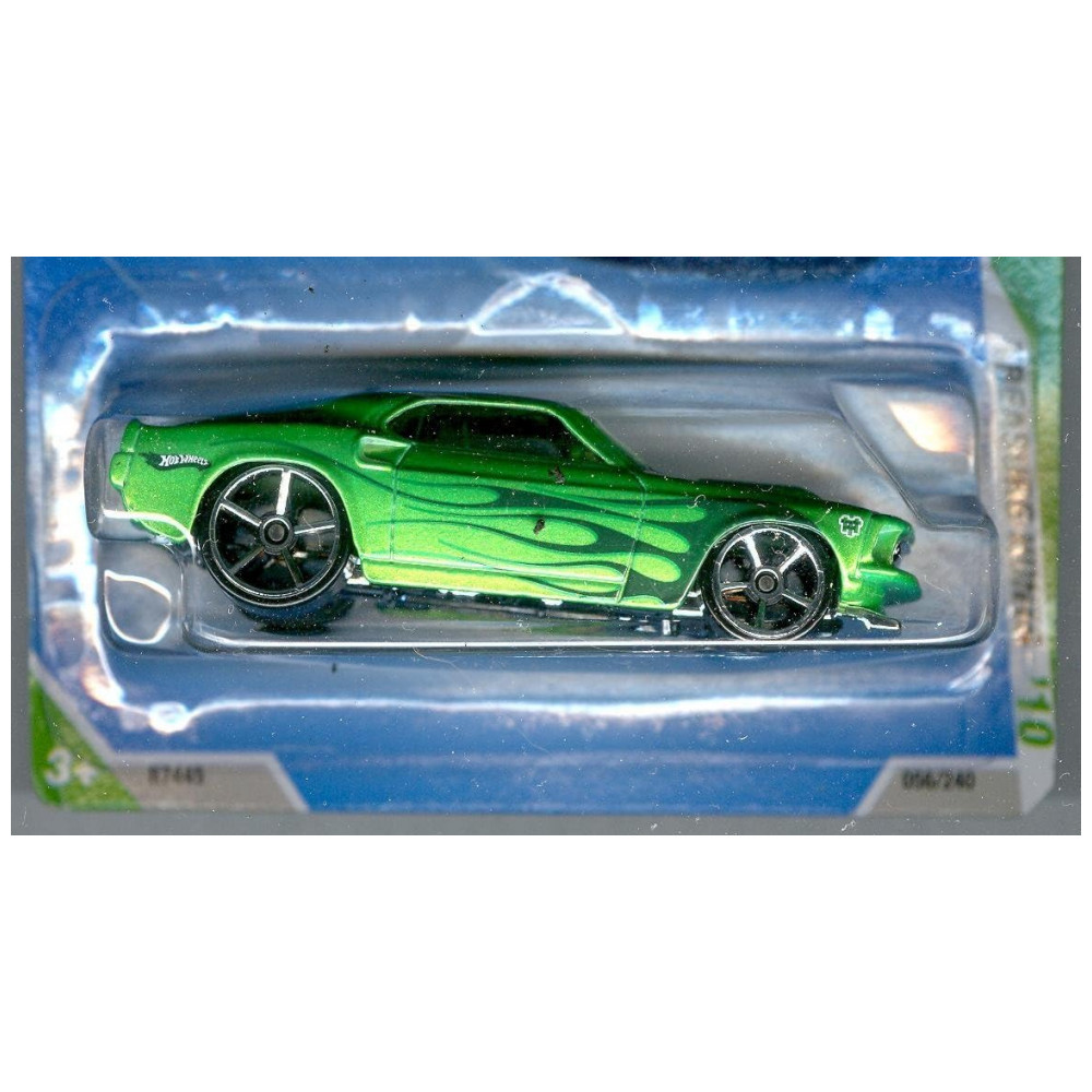 ECTQ0N2RP4400B_1-1.jpg - Carrinho de Metal Hot Wheels Treasure Hunt - Modelo Ford Mustang 69 Verde
