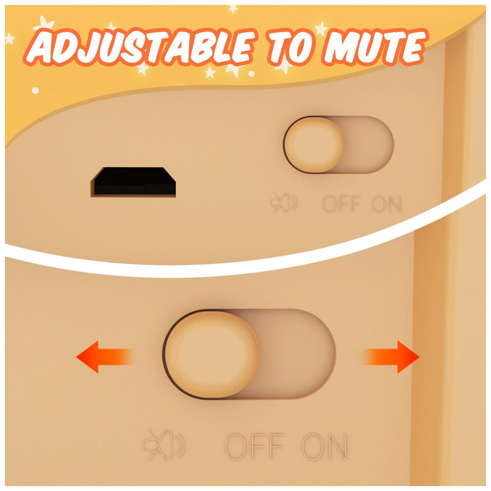 ECTQ14MFJ6NC0B_1-1.jpg - Máquina de Garra Skirfy Amarela para Crianças e Adultos com Luz LED e Som, Brinquedo Arcade Elétrico para Festa e Presente de Aniversário