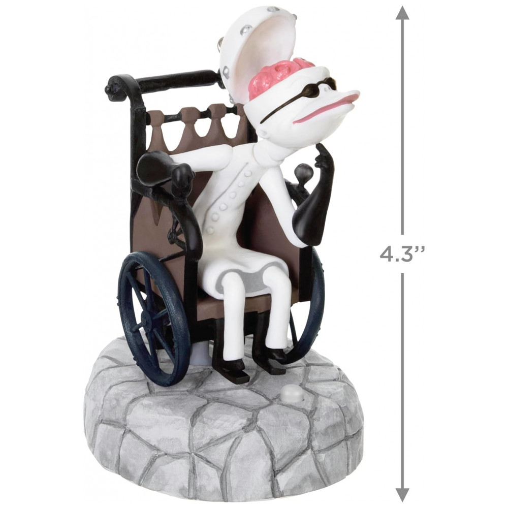 ECTQ19P3F9XC0B_4-1.jpg - Enfeite de Natal Hallmark Keepsake Disney Tim Burton The Nightmare Before Christmas Dr. Finkelstein com Luz e Som, Plástico, 6,4 x 11 x 7,4 cm