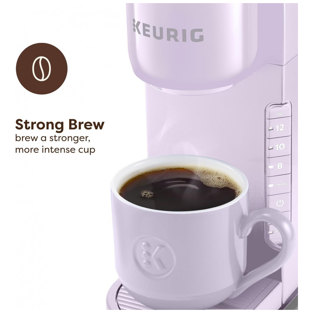 ECTQ1MC6JBWD0B_1-1.jpg - Cafeteira de Cápsulas Keurig KExpress Single Serve, 3 Tamanhos de Preparo, Botão Strong, Reservatório Removível de 42oz, Lavanda