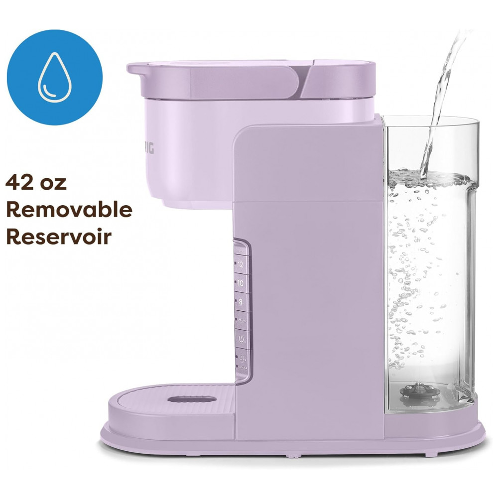 ECTQ1MC6JBWD0B_3-1.jpg - Cafeteira de Cápsulas Keurig KExpress Single Serve, 3 Tamanhos de Preparo, Botão Strong, Reservatório Removível de 42oz, Lavanda