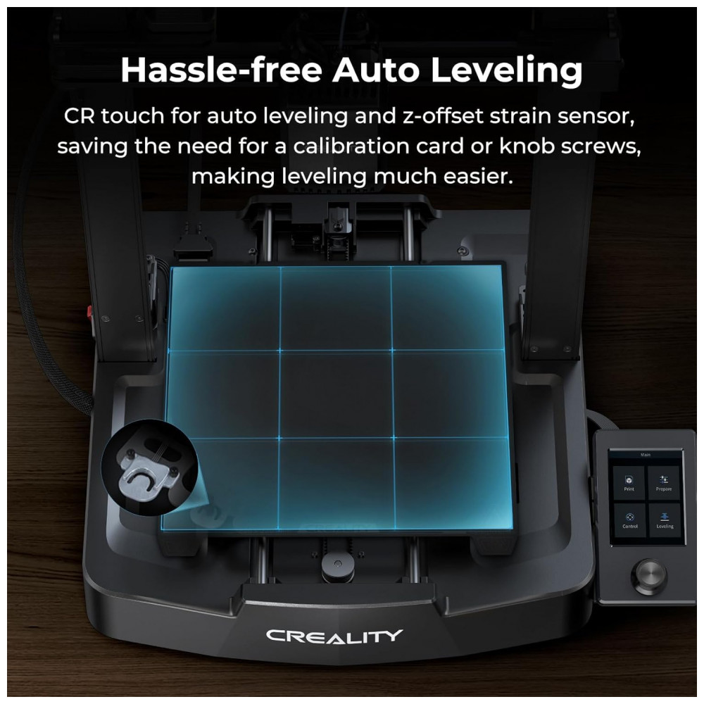 ECTQ1NB87J8F0B_3-1.jpg - Impressora 3D Creality Ender 3 V3 SE: Maior Velocidade de Impressão de 250 mm/s Extrusor Direto 'Sprite' Auto Nivelamento