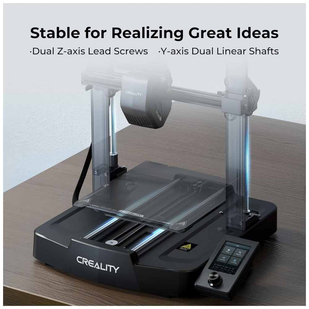 ECTQ1NB87J8F0B_4-1.jpg - Impressora 3D Creality Ender 3 V3 SE: Maior Velocidade de Impressão de 250 mm/s Extrusor Direto 'Sprite' Auto Nivelamento