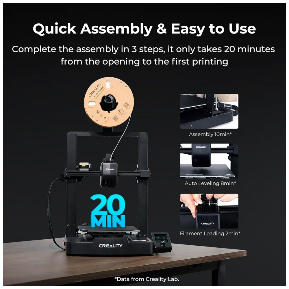 ECTQ1NB87J8F0B_6-1.jpg - Impressora 3D Creality Ender 3 V3 SE: Maior Velocidade de Impressão de 250 mm/s Extrusor Direto 'Sprite' Auto Nivelamento