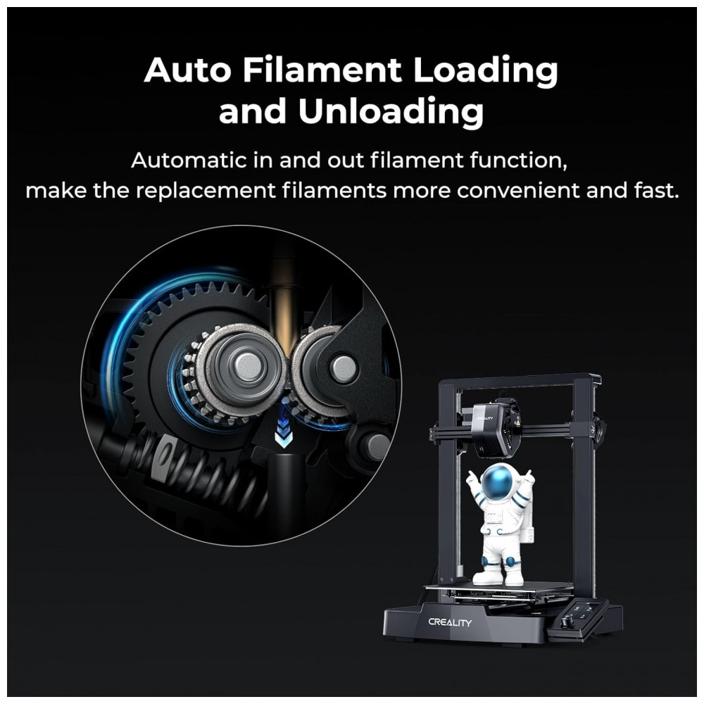 ECTQ1NB87J8F0B_7-1.jpg - Impressora 3D Creality Ender 3 V3 SE: Maior Velocidade de Impressão de 250 mm/s Extrusor Direto 'Sprite' Auto Nivelamento