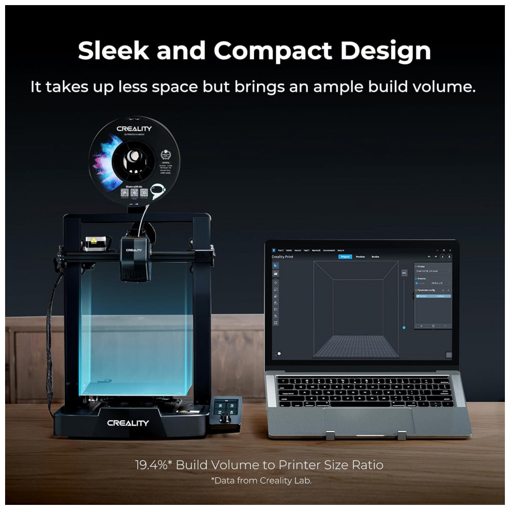 ECTQ1NB87J8F0B_8-1.jpg - Impressora 3D Creality Ender 3 V3 SE: Maior Velocidade de Impressão de 250 mm/s Extrusor Direto 'Sprite' Auto Nivelamento