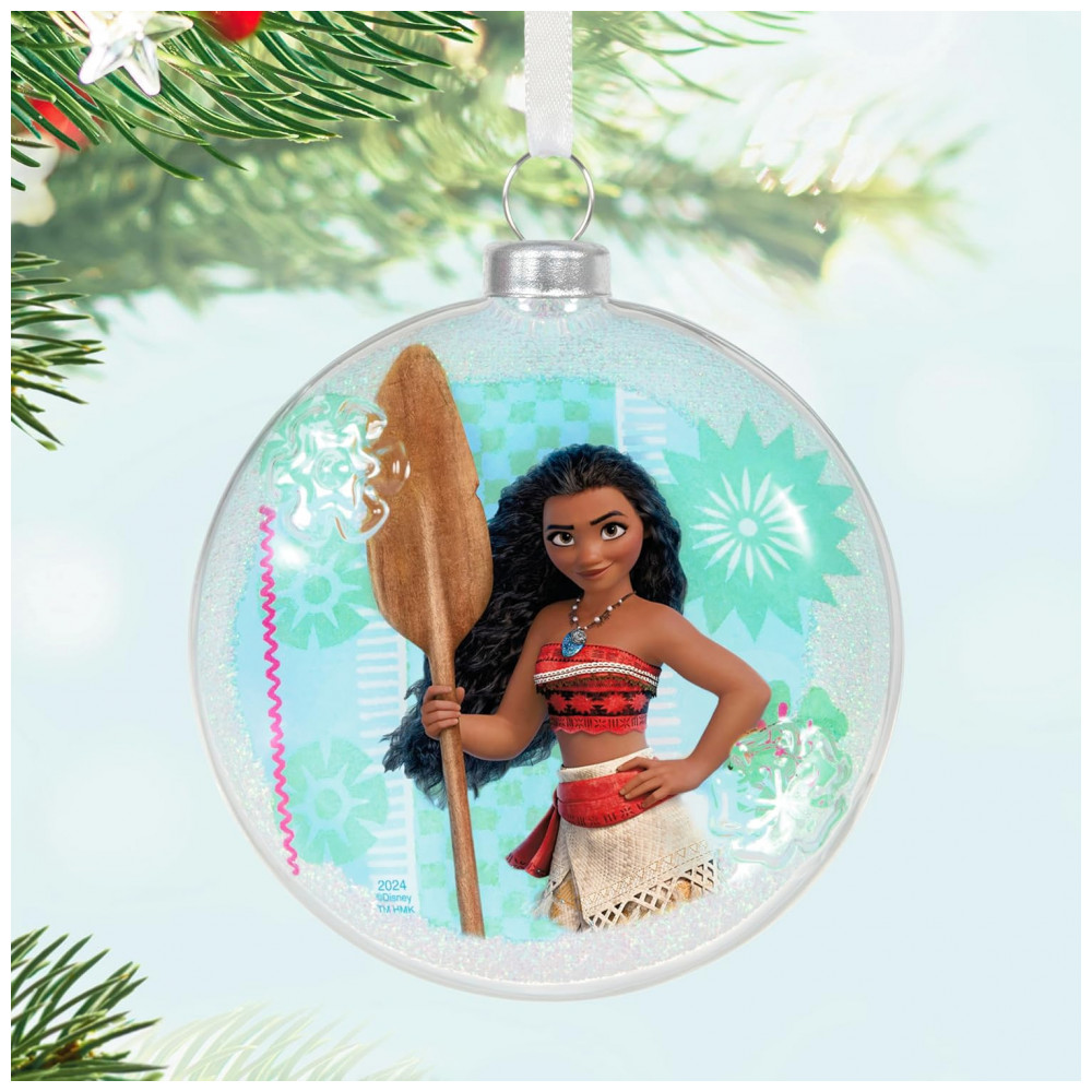 ECTQ1QPVF9XC0B_5-1.jpg - Enfeite de Natal Hallmark Keepsake, Disney Moana de Motunui em Vidro, Presente para Fãs da Disney