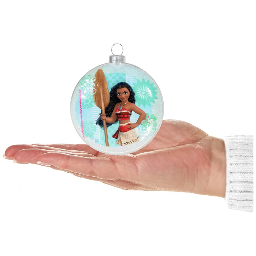 ECTQ1QPVF9XC0B_7-1.jpg - Enfeite de Natal Hallmark Keepsake, Disney Moana de Motunui em Vidro, Presente para Fãs da Disney