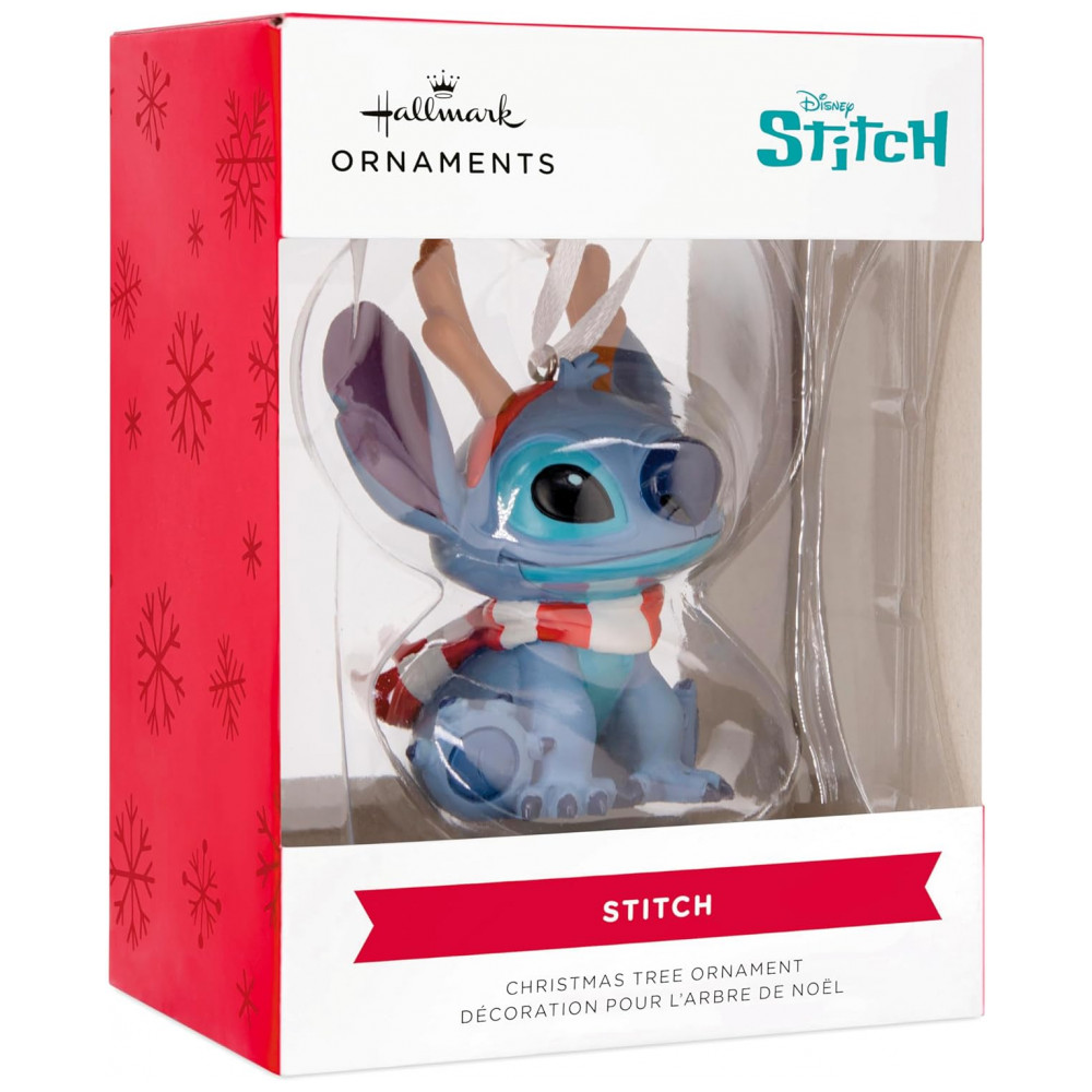 ECTQ1Z3KBTSC0B_2-1.jpg - Enfeite de Natal Hallmark Keepsake Disney Lilo & Stitch com Antlers, Colorido, 7 cm, Com Caixa Presenteável