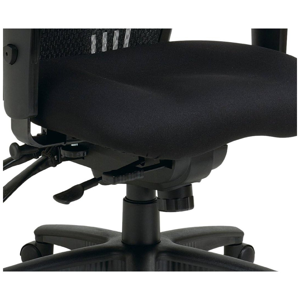 ECTQ281P05400B_11-1.jpg - Cadeira de Escritório Ergonômica Giratória com Suporte Lombar e Altura Ajustáveis OFFICE STAR 92892 30 Preto