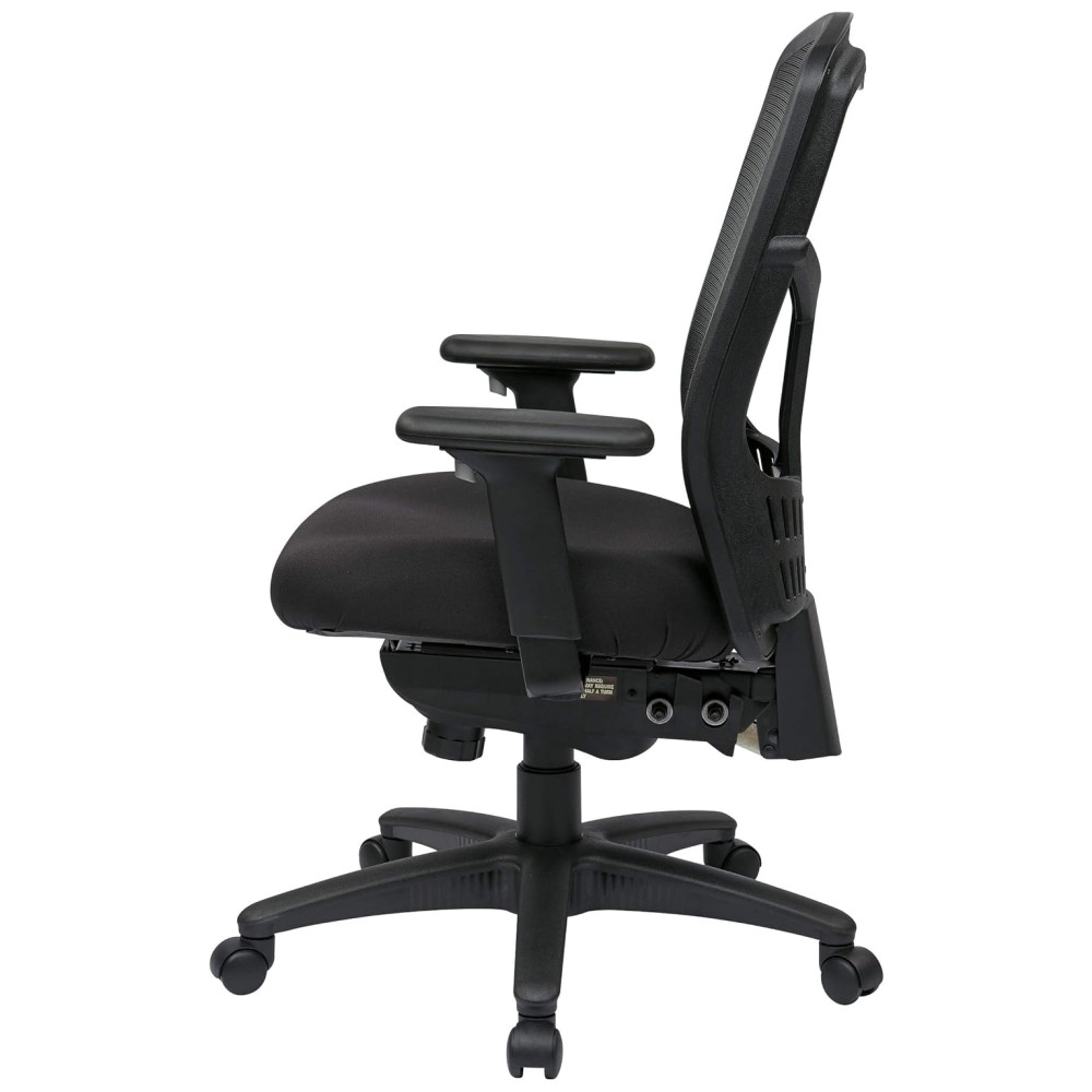 ECTQ281P05400B_8-1.jpg - Cadeira de Escritório Ergonômica Giratória com Suporte Lombar e Altura Ajustáveis OFFICE STAR 92892 30 Preto