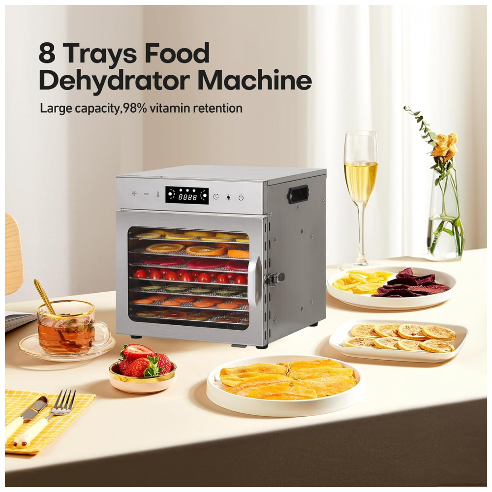 ECTQ2BYTSXQD0B_1-1.jpg - Desidratador de Alimentos Panana, Desidratadores para Carne Seca, Desidratador em Aço Inoxidável para Frutas, Vegetais, Ervas, Cogumelos, Petiscos par
