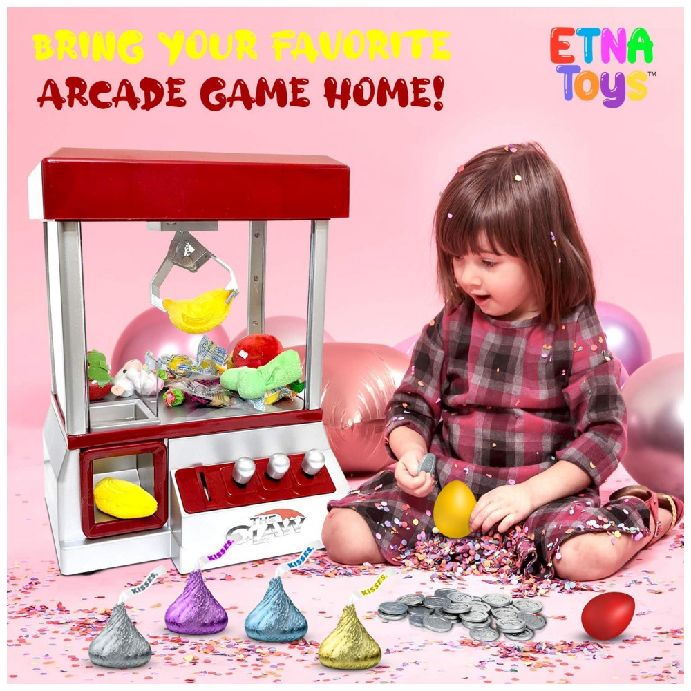 ECTQ2D25SK000B_5-1.jpg - Máquina de Garra Etna Mini Arcade Eletrônica com Música Luzes e Dispenser de Doces e Brinquedos