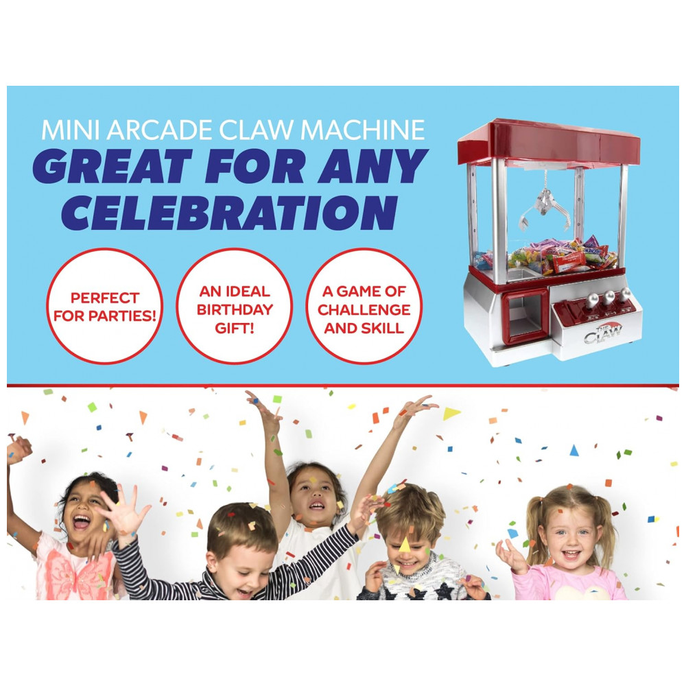 ECTQ2GDZVC770B_1-1.jpg - Máquina de Garra Eletrônica Etna - Mini Arcade com Luzes LED Piscantes e Sons para Crianças