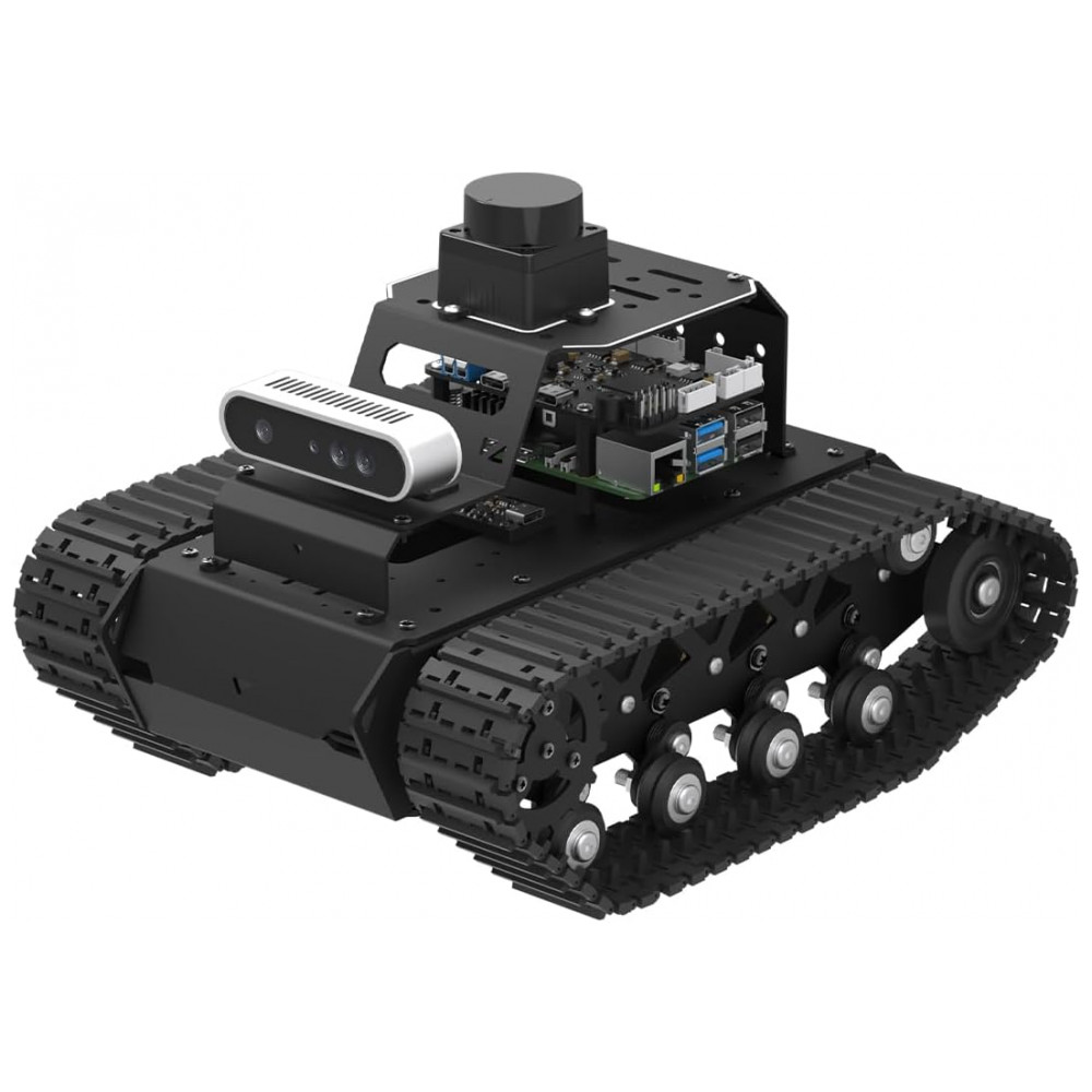 ECTQ2GFTMSKF0B_0-1.jpg - Hiwonder MentorPi M1 – Robô Educacional com Chassi Mecanum, ROS2 e Suporte a ChatGPT – Kit Avançado com Câmera 3D, Lidar TOF e Navegação Autônoma