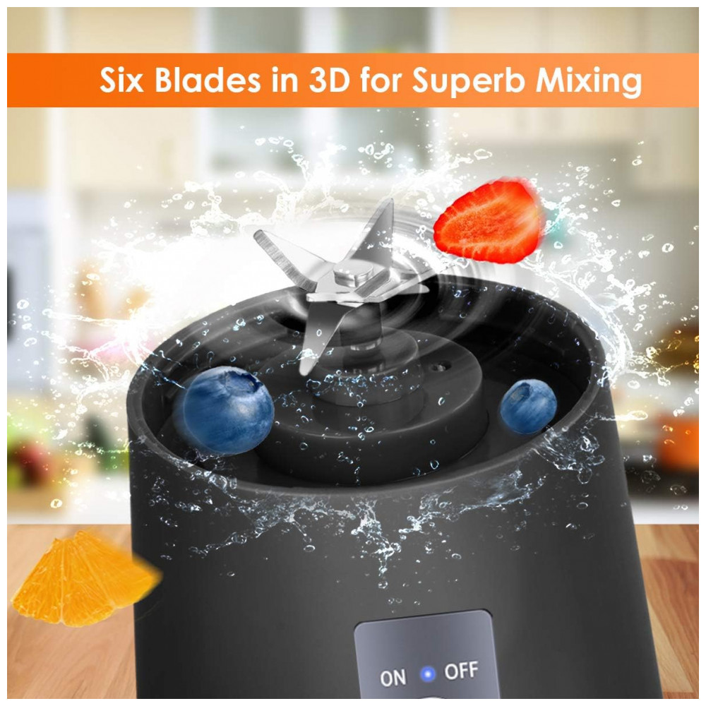 ECTQ2NWBMR7B0B_1-1.jpg - Mini Liquidificador Portátil 380mL em Aço Inoxidável 110v GRACEJOFUL Preto