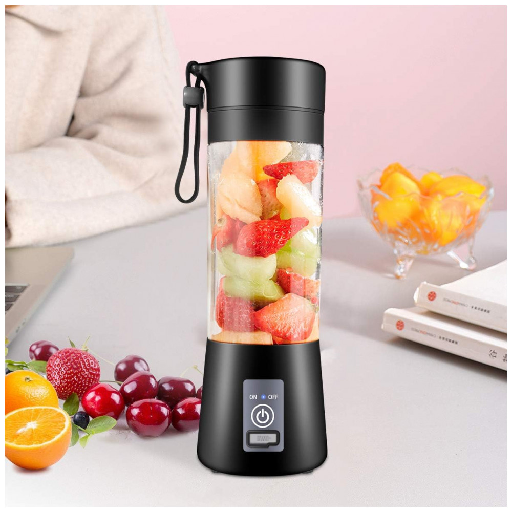 ECTQ2NWBMR7B0B_6-1.jpg - Mini Liquidificador Portátil 380mL em Aço Inoxidável 110v GRACEJOFUL Preto