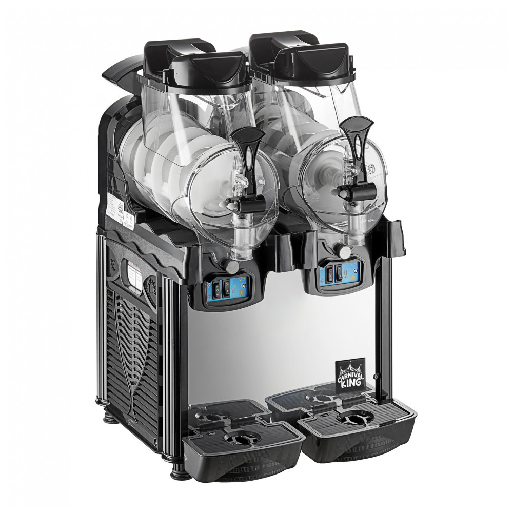 Máquina de Bebidas Congeladas Carnival King Dupla 6 litros de Granita de Frozen 110V