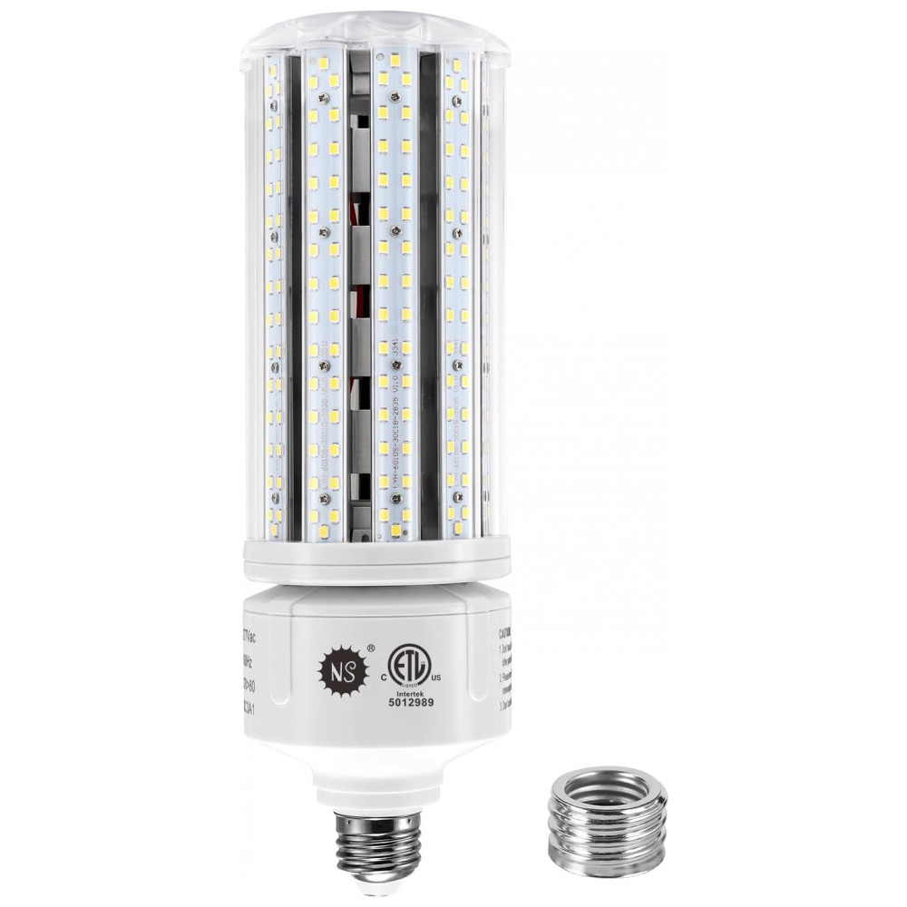ECTQ32GMGK7C0B_0-1.jpg - NS 100W Lâmpada LED COB Corn 5000K 16000lm Base E26/E39 para Substituição de Metal Halide HID CFL Iluminação Comercial Industrial Galpão Oficina