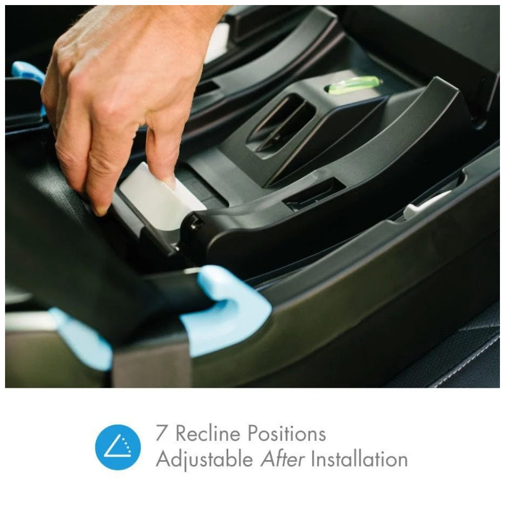 Cadeirinha de Carro para Bebê Clek Liing com Perna de Suporte Ajustável, Design Compacto e Leve, 7 Posições de Reclinação, Instalação Rígida de Fácil - Imagem 7