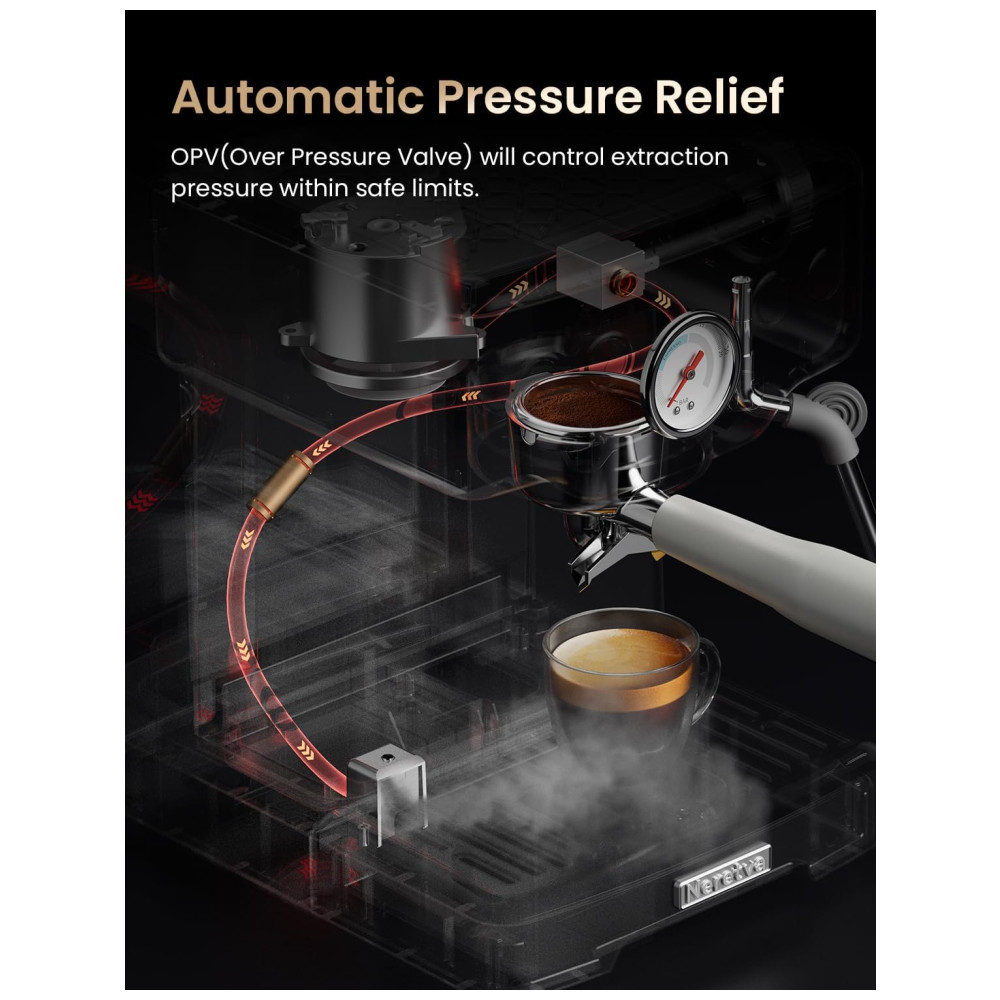 ECTQ399QRNQC0B_4-1.jpg - Máquina de Café Expresso 15 Bar com Bocal de Leite e Tanque de Água Removível de 18L 110V 1450W Neretva Branca