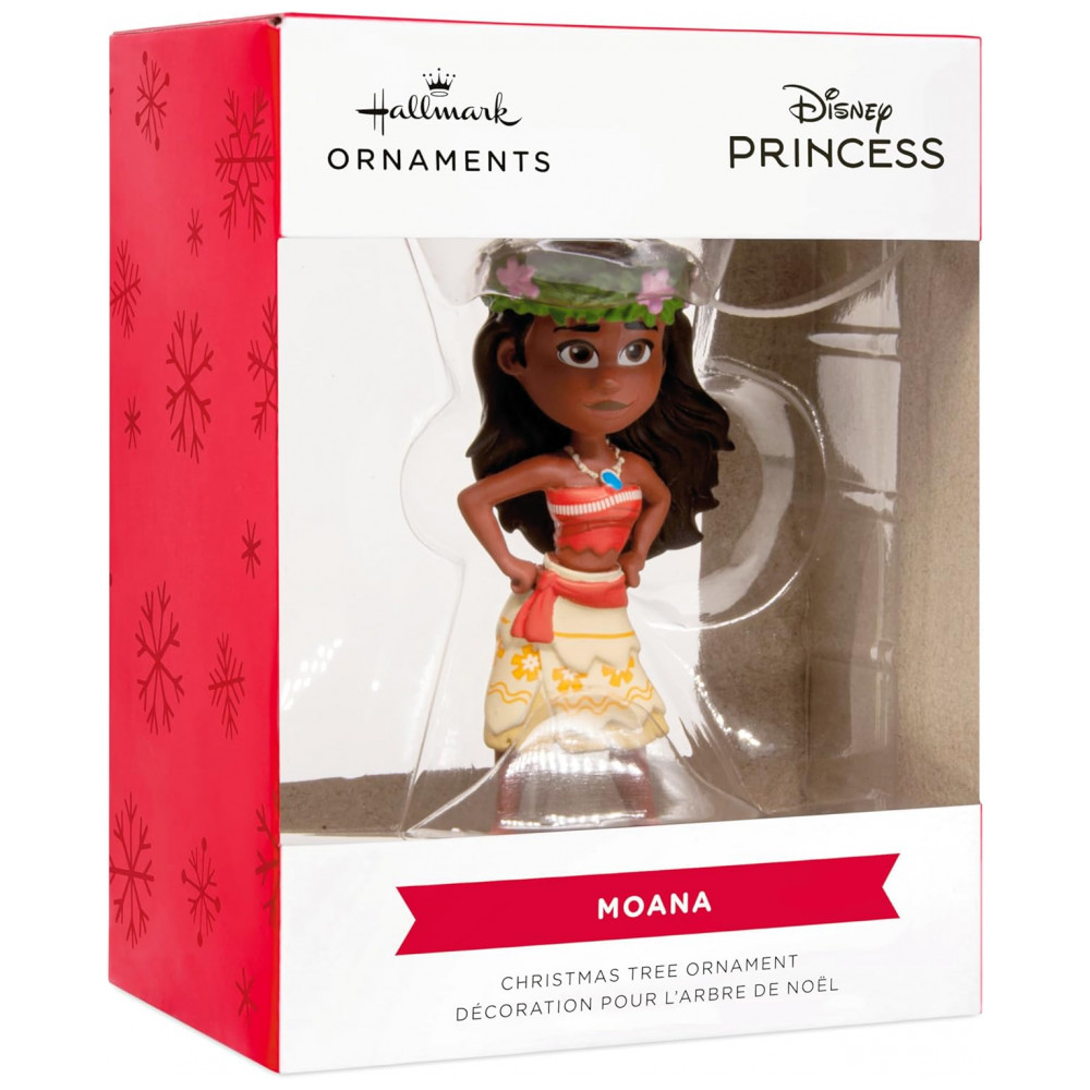 ECTQ3PWWXWQD0B_6-1.jpg - Enfeite Natalino Hallmark Keepsake 2025 Disney Princesa Moana Estilizada, Resina, 3,8 x 7,6 x 3,2cm