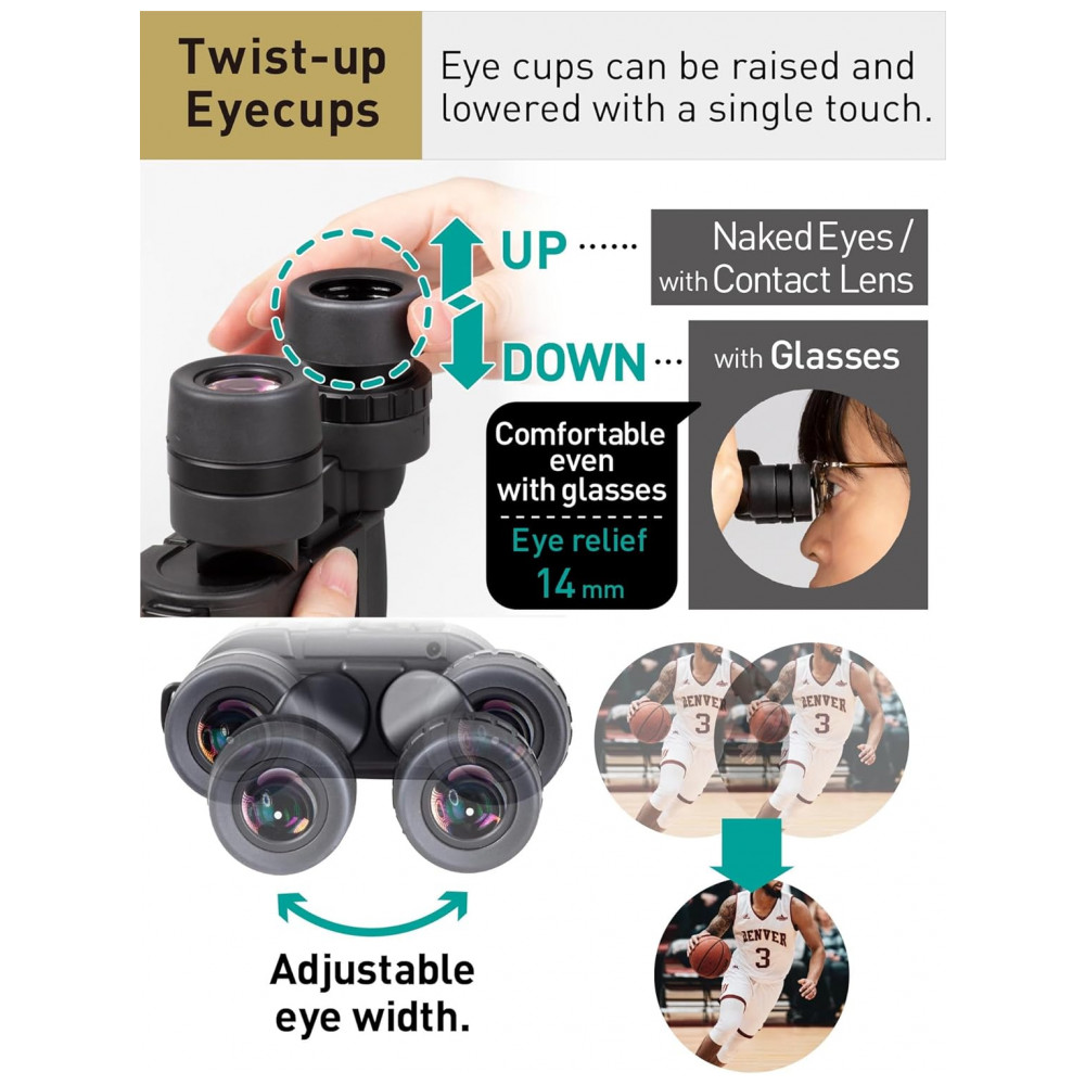 ECTQ3TTXK1770B_3-1.jpg - VcSmart Binóculos 14x30 À prova d Visão 1000 Metros KENKO 031957 Preto