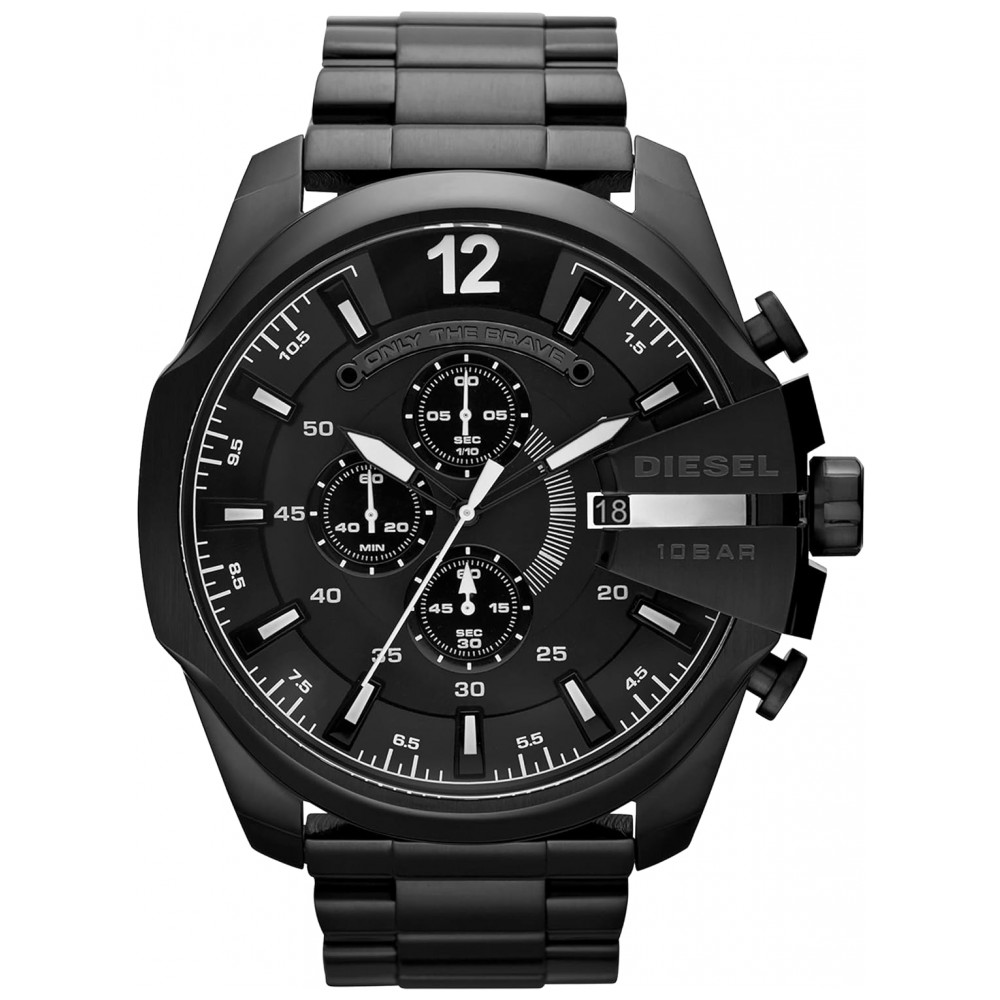 ECTQ4JYAE8B00B_0-1.jpg - Relógio Masculino Analógico de Quartzo com Pulseira de Aço Inoxidável e Cronógrafo Diesel DZ4283 Preto