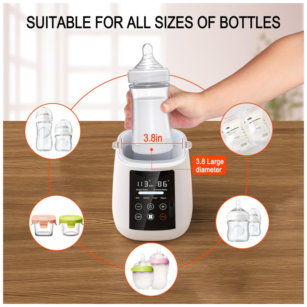 ECTQ4LS985GC0B_6-1.jpg - Aquecedor de Mamadeira para Leite Materno e Fórmula com Termostato 110V Goard Branco