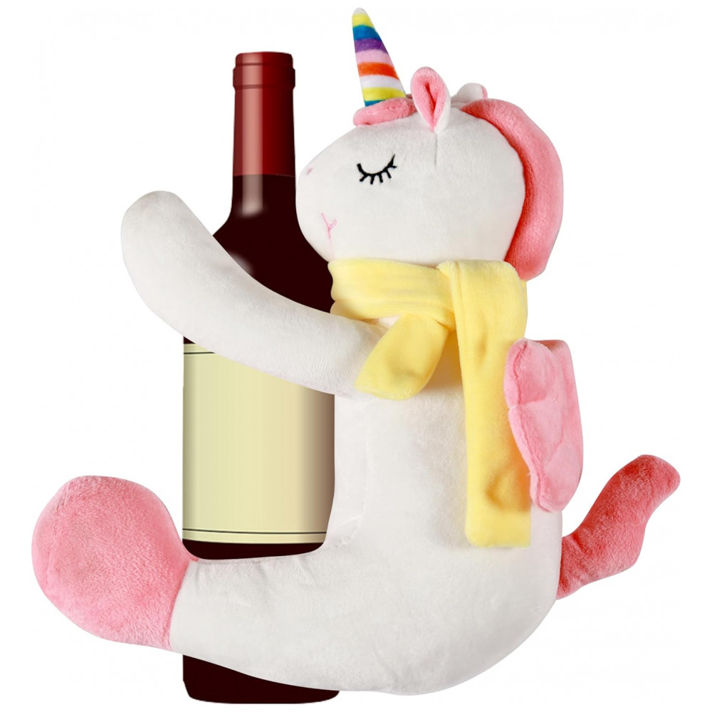 ECTQ4MTC29GC0B_4-1.jpg - Topo de Árvore de Natal Unicórnio, Decorações Únicas de Natal, Bichinho de Pelúcia Unicórnio, Decoração de Quarto para Meninas, Hongsome