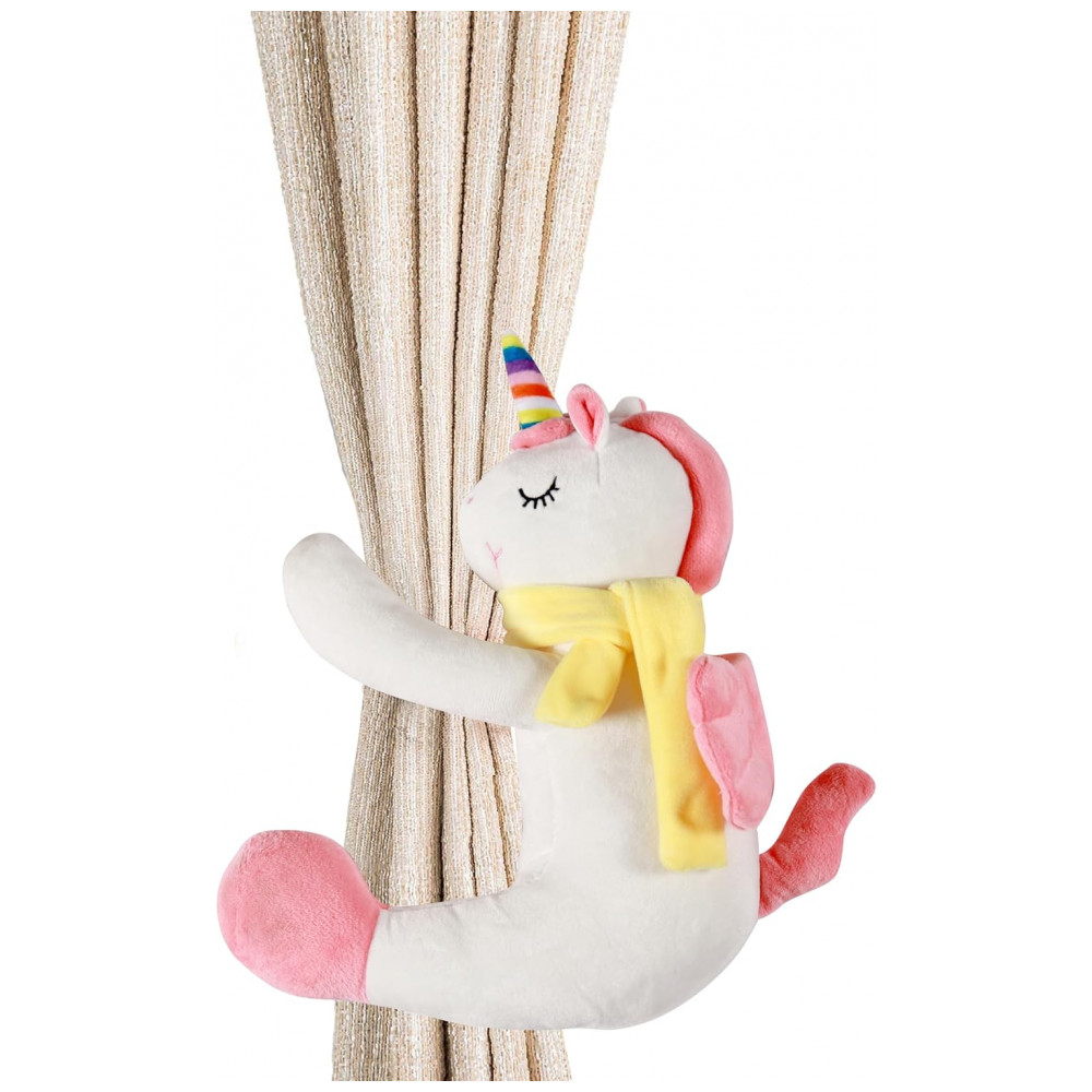 ECTQ4MTC29GC0B_5-1.jpg - Topo de Árvore de Natal Unicórnio, Decorações Únicas de Natal, Bichinho de Pelúcia Unicórnio, Decoração de Quarto para Meninas, Hongsome