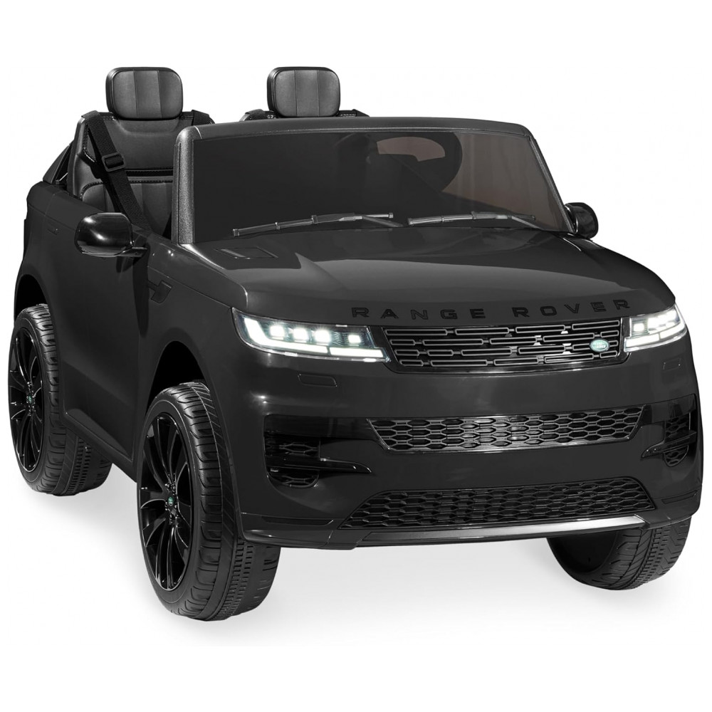 ECTQ4PQVJ9SF0B_0-1.jpg - Carro Elétrico Infantil Licenciado 24V Best Choice Products Range Rover Sport 2 Lugares, Controle Remoto Parental, LED, Suspensão, Preto