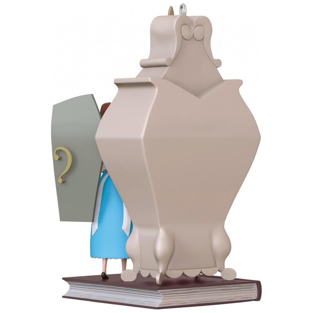 ECTQ4YCL93RD0B_5-1.jpg - Ornamento Hallmark Keepsake Natal 2025 Disney Beauty and The Beast Belle com o Guarda-Roupa, Decoração Fina para Fãs Disney